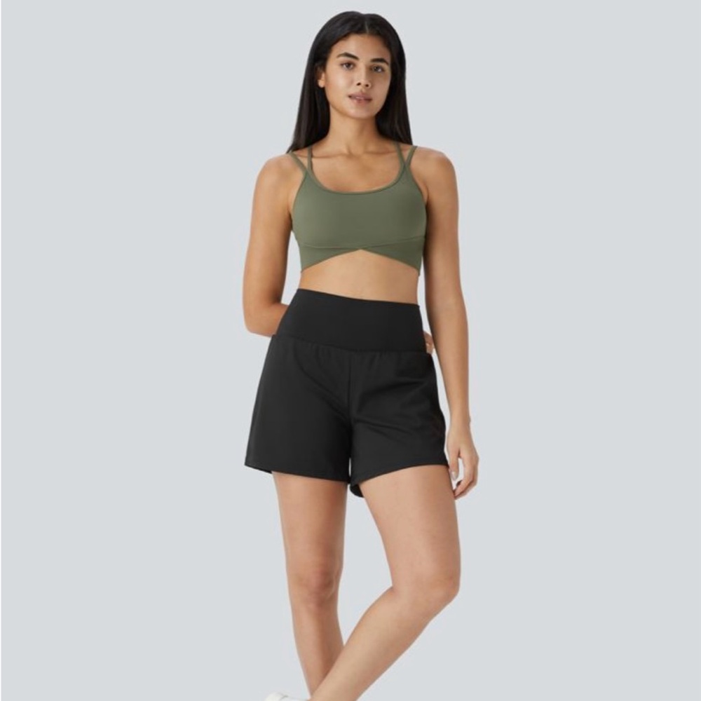 *2 PAIRS* Halara High Waisted Yoga Shorts 5'”
